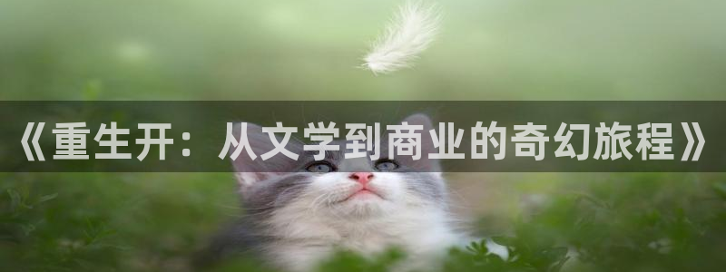 AB娱乐：《重生开：从文学到商业的奇幻旅程》
