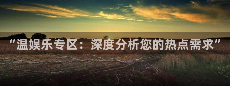 AB娱乐：“温娱乐专区：深度分析您的热点需求”